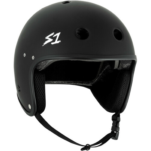 S-One Helmet Retro Lifer E-Helmet Black Matte