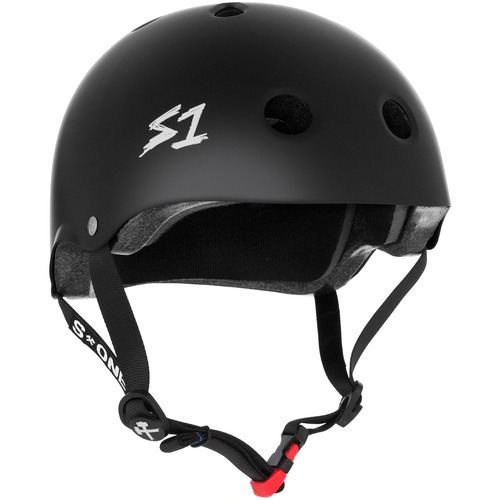 S-One Helmet Mini Lifer (M) Black Matte - AUS/NZ Certified