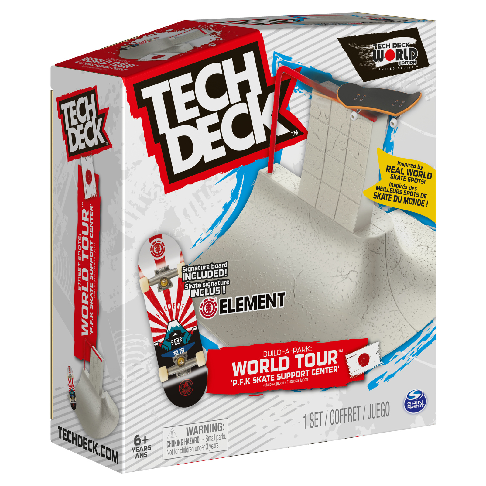 Tech Deck Build a Park Ramps World Tour Assorted
