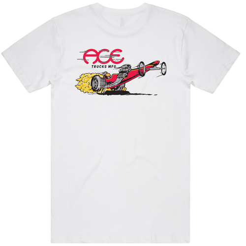 Ace Tee Dragster White