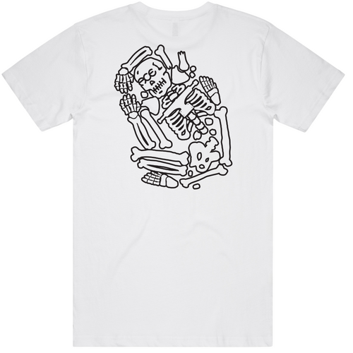 Ace Tee Pile White