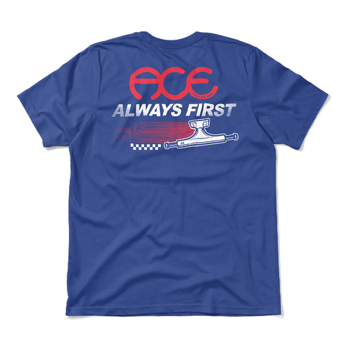 Ace Tee Always First Tee Royal