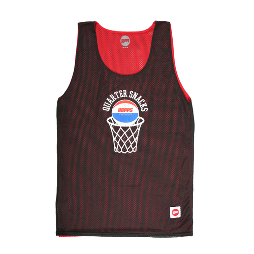 Hopps Jersey Quartersnacks Reversible Mesh Black/Red