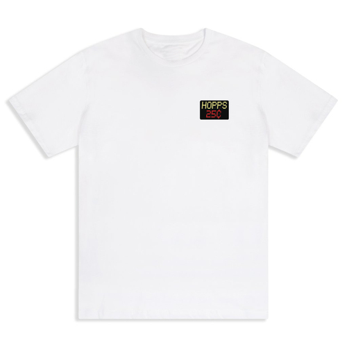 Hopps Tee Quartersnacks Snackman White