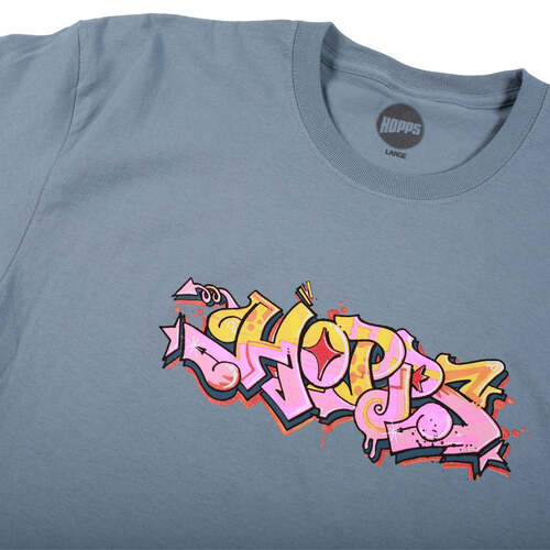 Hopps Tee Crew Graff Slate