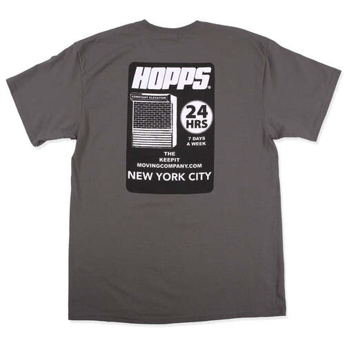 Hopps Tee 24 HRS Charcoal Heather 
