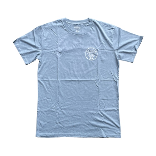 Scumco Tee Light Blue Logo