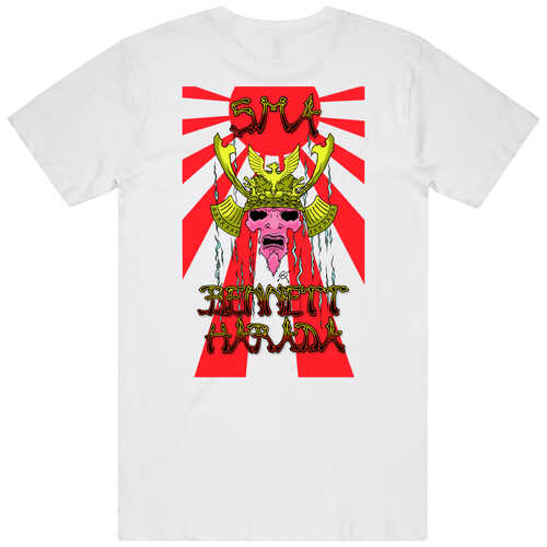 SMA Tee Bennett Harada Samurai White