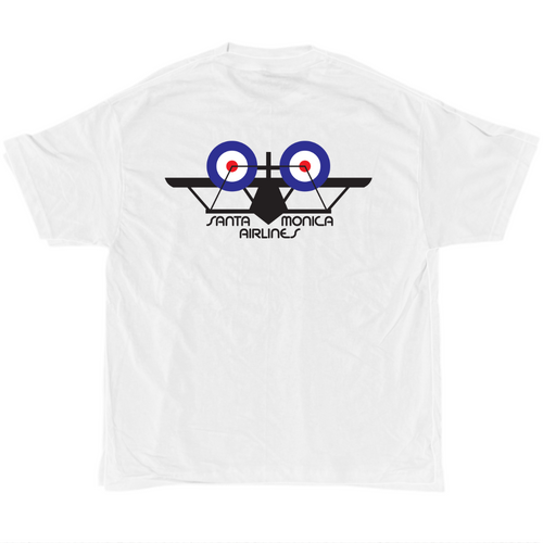 SMA Tee Bi-Plane  White