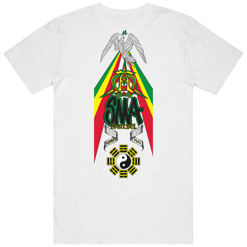 SMA Tee Jef Hartsel  White