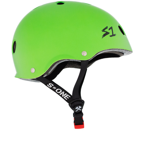 S-One Helmet Mini Lifer Bright Green Matte