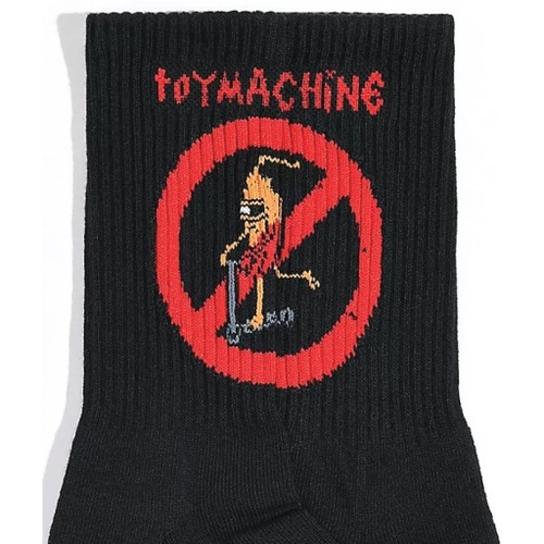 Toy Machine Socks No Scooter Sock Black alternate image