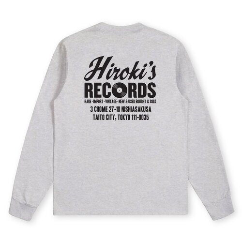 Traffic LS Tee Hiroki's Records Ash