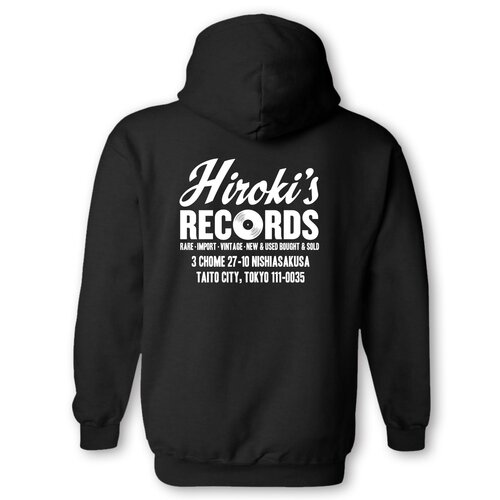 Traffic Hoodie Hiroki's Records Black