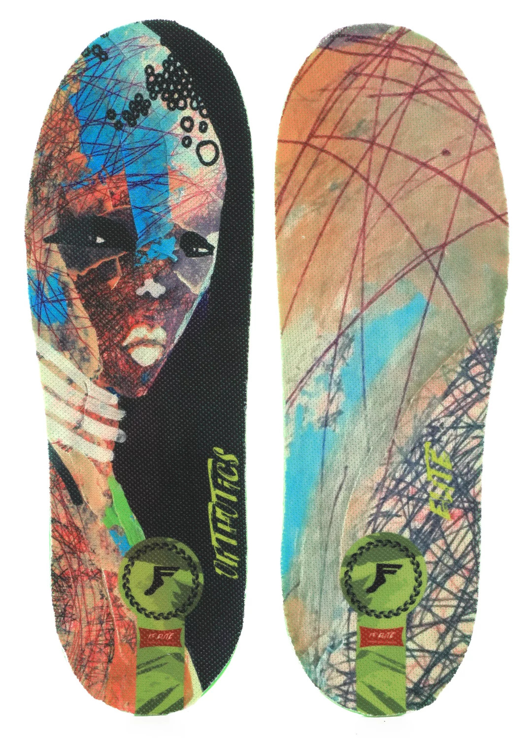 Footprint Orthotic Elite Insoles (6/6.5) Early Worm Footprint Insole