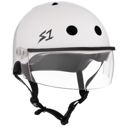 S-One Helmet Lifer Visor White Gloss - Picture 13 of 32