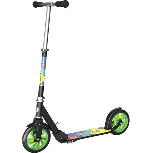 Razor A5 LUX Scooter with Light Up Wheels - Green