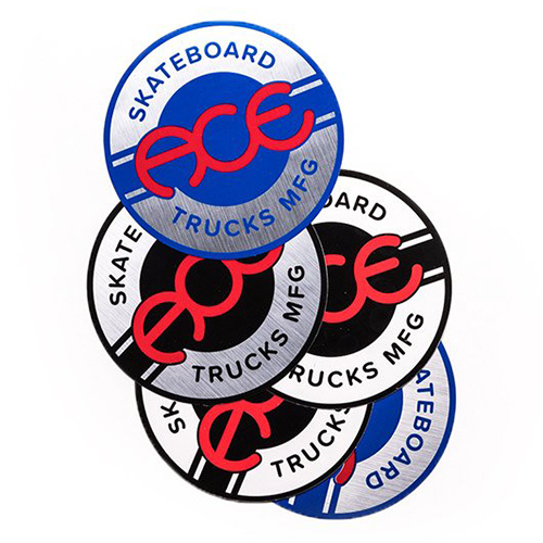 Ace Sticker 5 pack 1" Seal Logo