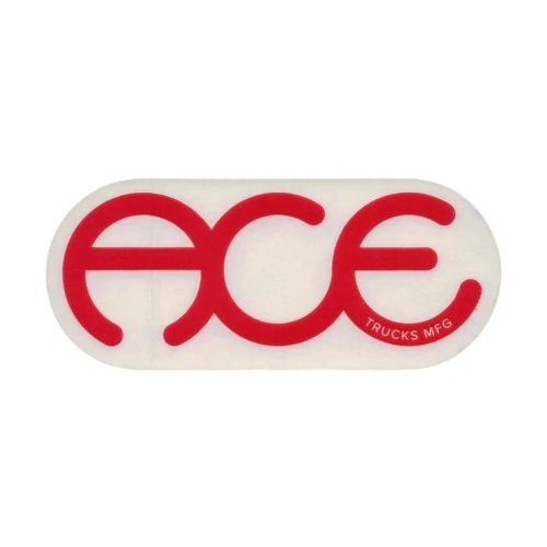Ace Sticker 6" Rings Logo (Single)
