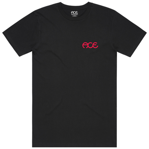 Ace Tee Pocket Rings Black