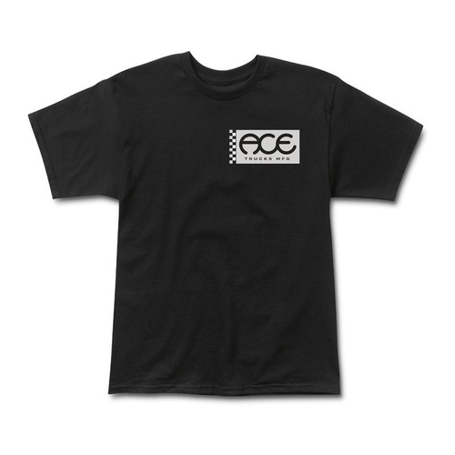 Ace Tee (S) Boxed Logo Black