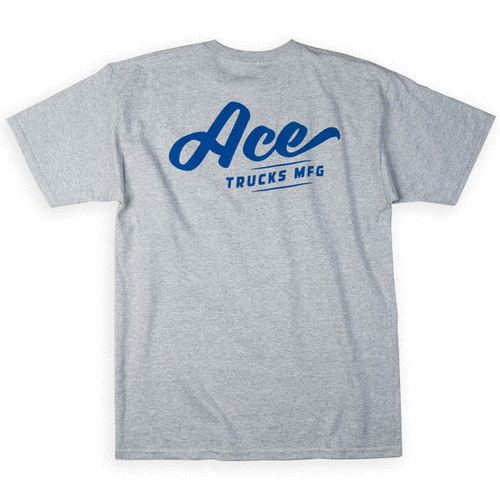 Ace Tee (L) Script Heather