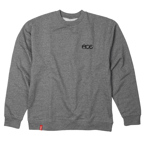 Ace Crewneck Sweatshirt Hutch Gunmetal Grey