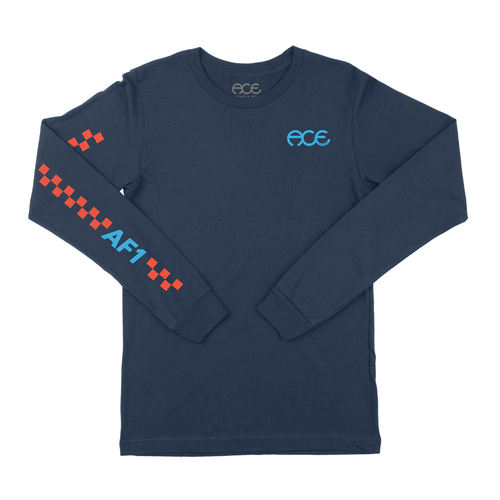 Ace LS Tee Paddock Navy