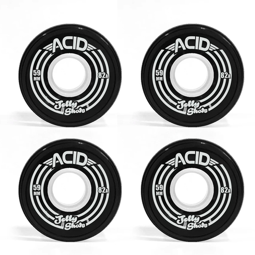 Acid Wheels 59mm (86a) Jelly Shots Black