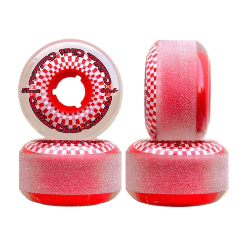 Cadillac Wheels Clout Cruisers 57mm 80a Smoke/Red