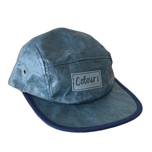 Colours Collective 5 Panel Paper Hat Navy