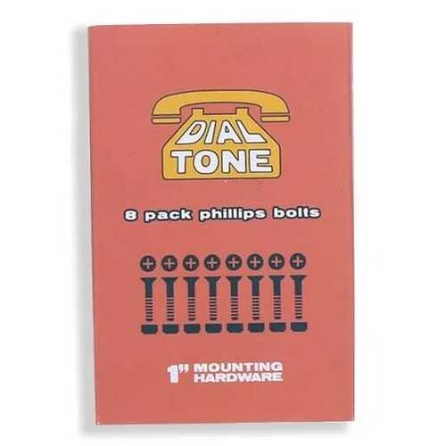 Dial Tone Matchbook Bolts Phillips Black