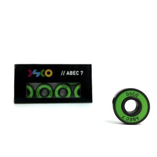 DSCO Bearings Abec 7 with Green Shields