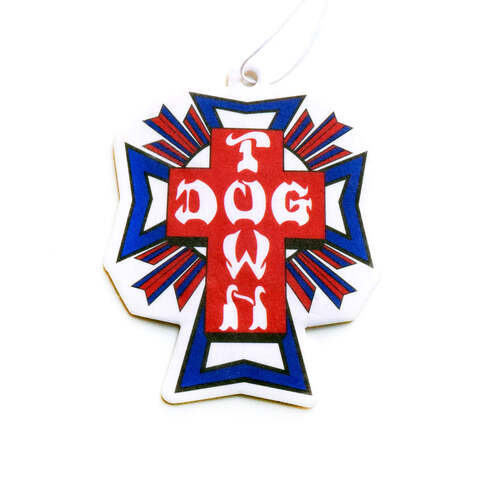 Dogtown Airfreshner DT Cross Logo USA (Vanilla)