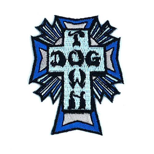 Dogtown Patch Cross Logo Blue