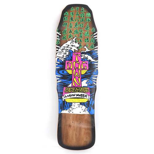 Dogtown Deck 9.25 Aaron Murray M80 Black Fade/Assorted Stains