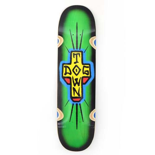 Dogtown Deck 8.5 Spray Cross Loose Trucks Assorted Stains/Black Fade