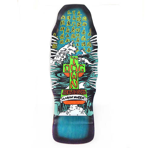Dogtown Deck 10.25 Aaron Murray Reissue Black Fade/Assorted Stains
