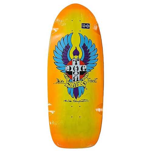 Dogtown Deck 11.875 Big Foot OG 70s Rider Yellow/Orange Fade
