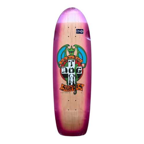 Dogtown Deck 9.135 Red Dog OG 70s Rider Natural/Purple Fade