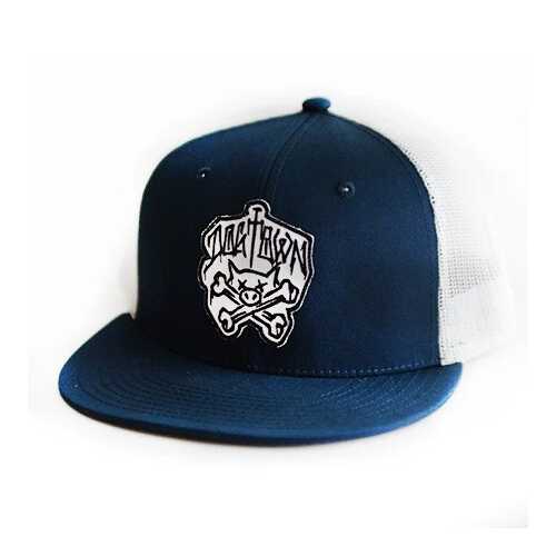Dogtown Hat Pig & Bones Mesh Snapback Navy/White