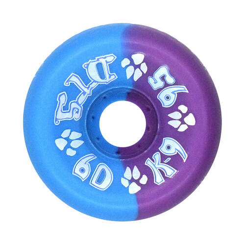 Dogtown K-9 Wheels 60mm (95a) 80s Purple/Blue 50/50