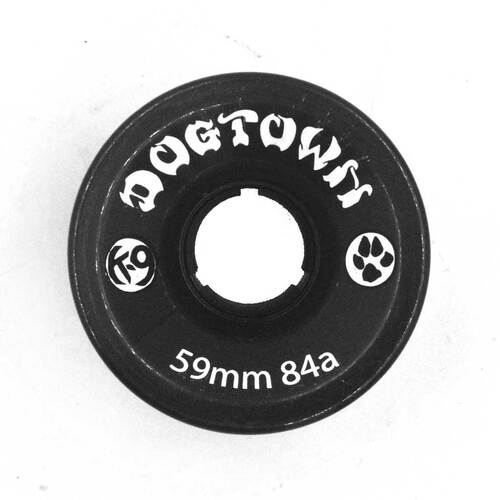 Dogtown K-9 Wheels 59mm (84a) Premium Clear Black