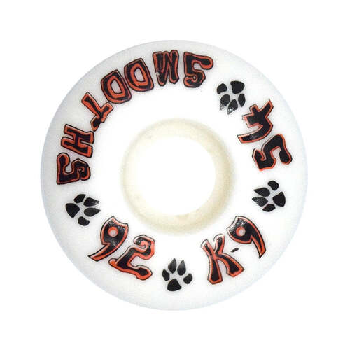 Dogtown K-9 Wheels 54mm (92a) Smooths White