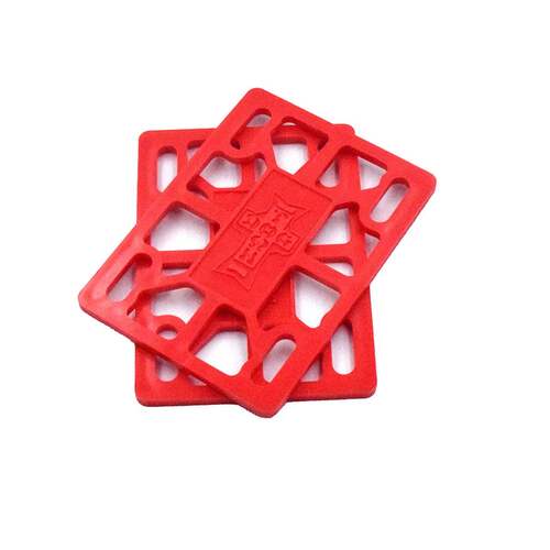 Dogtown Risers 1/8 Inch Red  3mm
