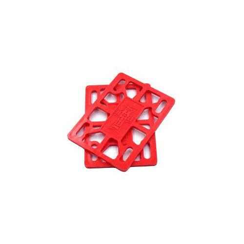 Dogtown Risers 3/8 Inch Red