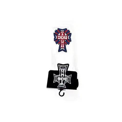 Dogtown Socks Crew USA/White