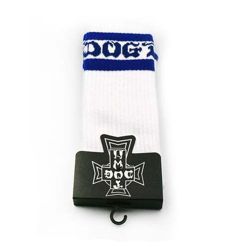 Dogtown Socks Striped Tube White/Blue