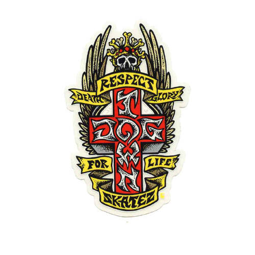 Dogtown Sticker 4" Respect 