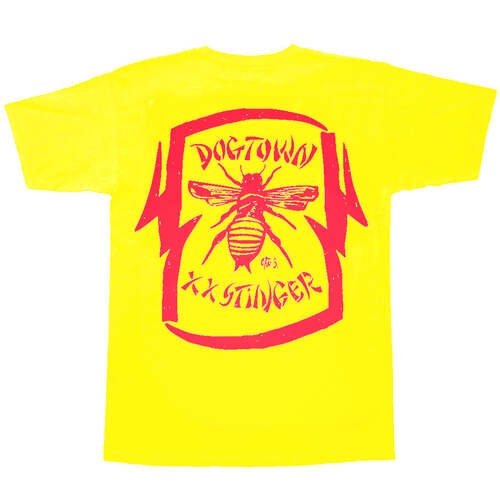 Dogtown Tee (S) Stinger Yellow/Red